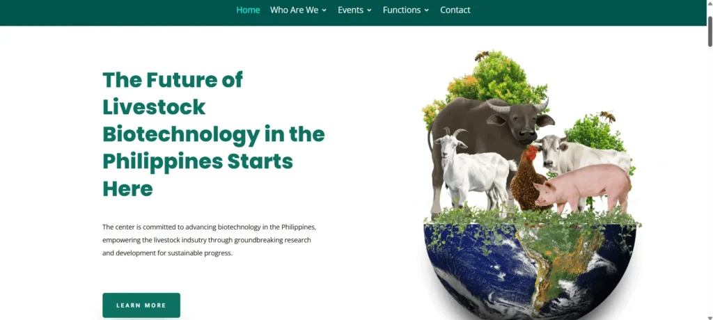 Livestock Biotech’s website, featuring the SEO services showcased by a Philippine SEO specialist | Jaziel PRO.